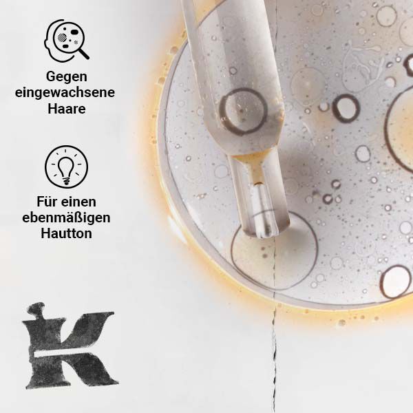 Closeup drop photo – Clearing Treatment, Tone-Evening Treatment