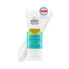Eine 60-ml-Tube Kiehl's Expertly Clear Blemish-Treating & Preventing Lotion vor weißem Hintergrund.
