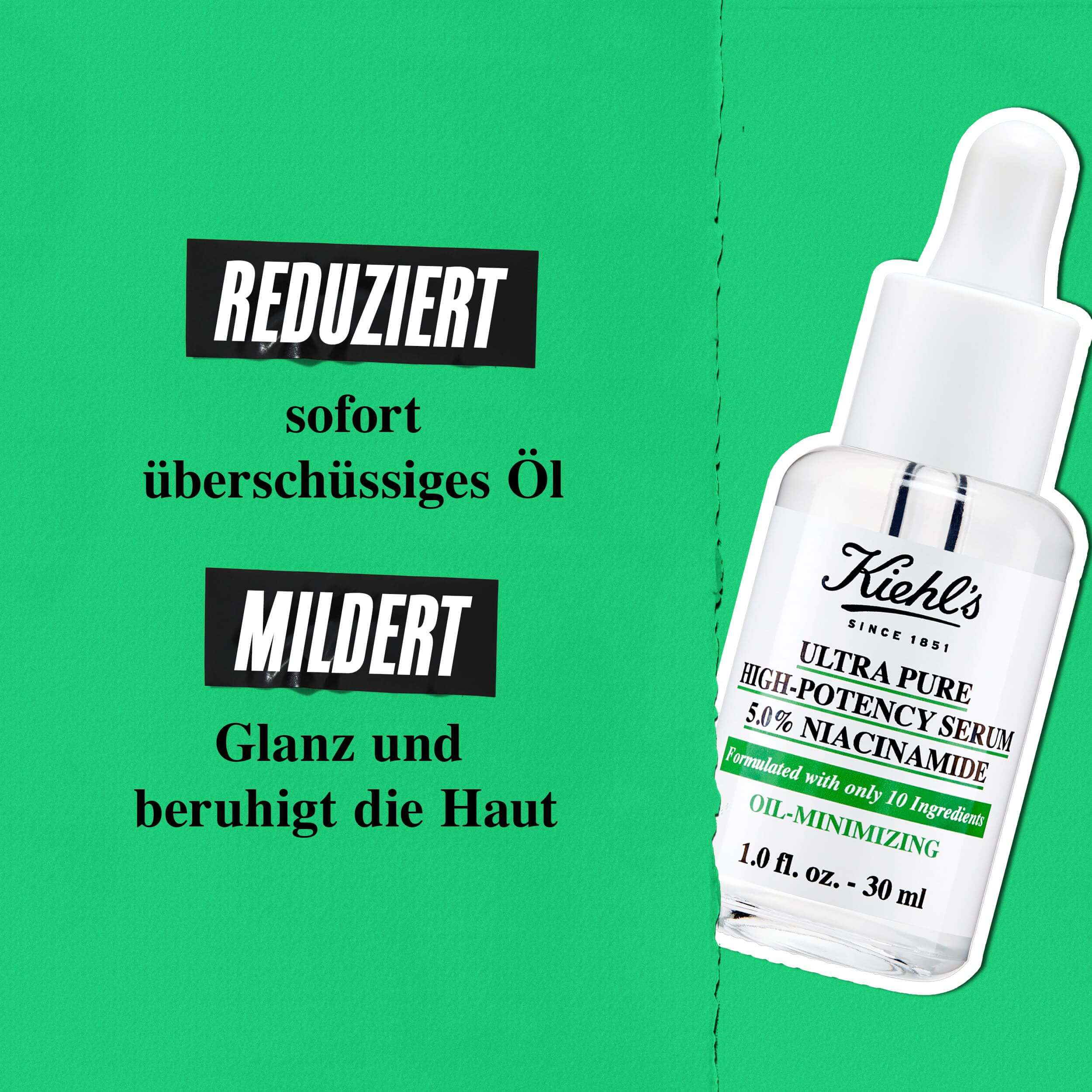 Inhaltsstoffe des Kiehl's Ultra Pure High-Potency Serum – Niacinamid