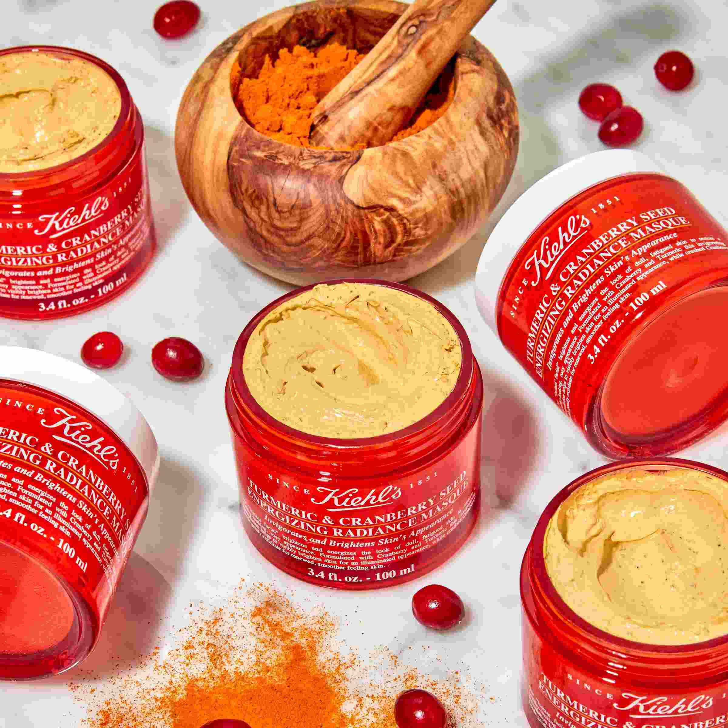 Masque soin visage Turmeric & Cranberry Seed Energizing Radiance Mask