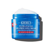Un pot de 50 ml de gel-creme Ultra Facial Oil-Free Gel Cream de Kiehl's sur fond blanc.