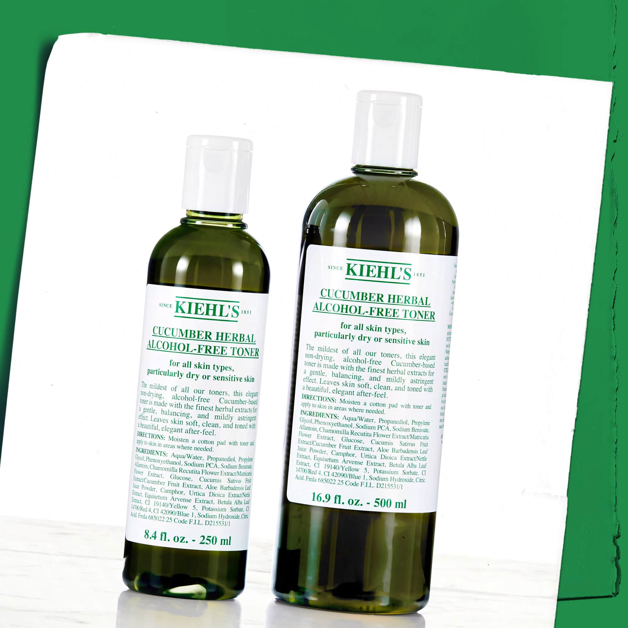 Tonique apaiasant Cucumber Herbal Alcohol-Free Toner