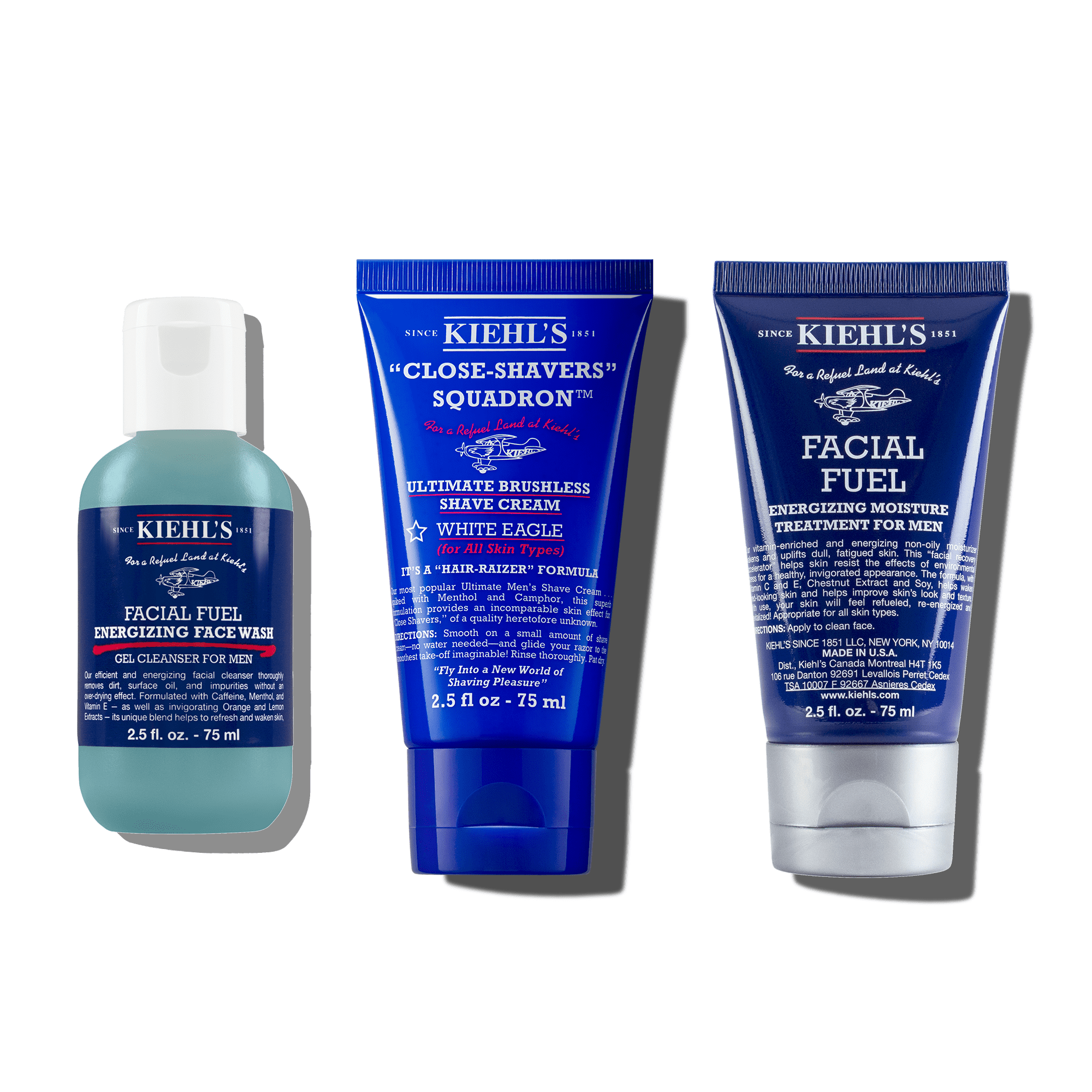 Kiehls - Routine Facial Fuel Homme