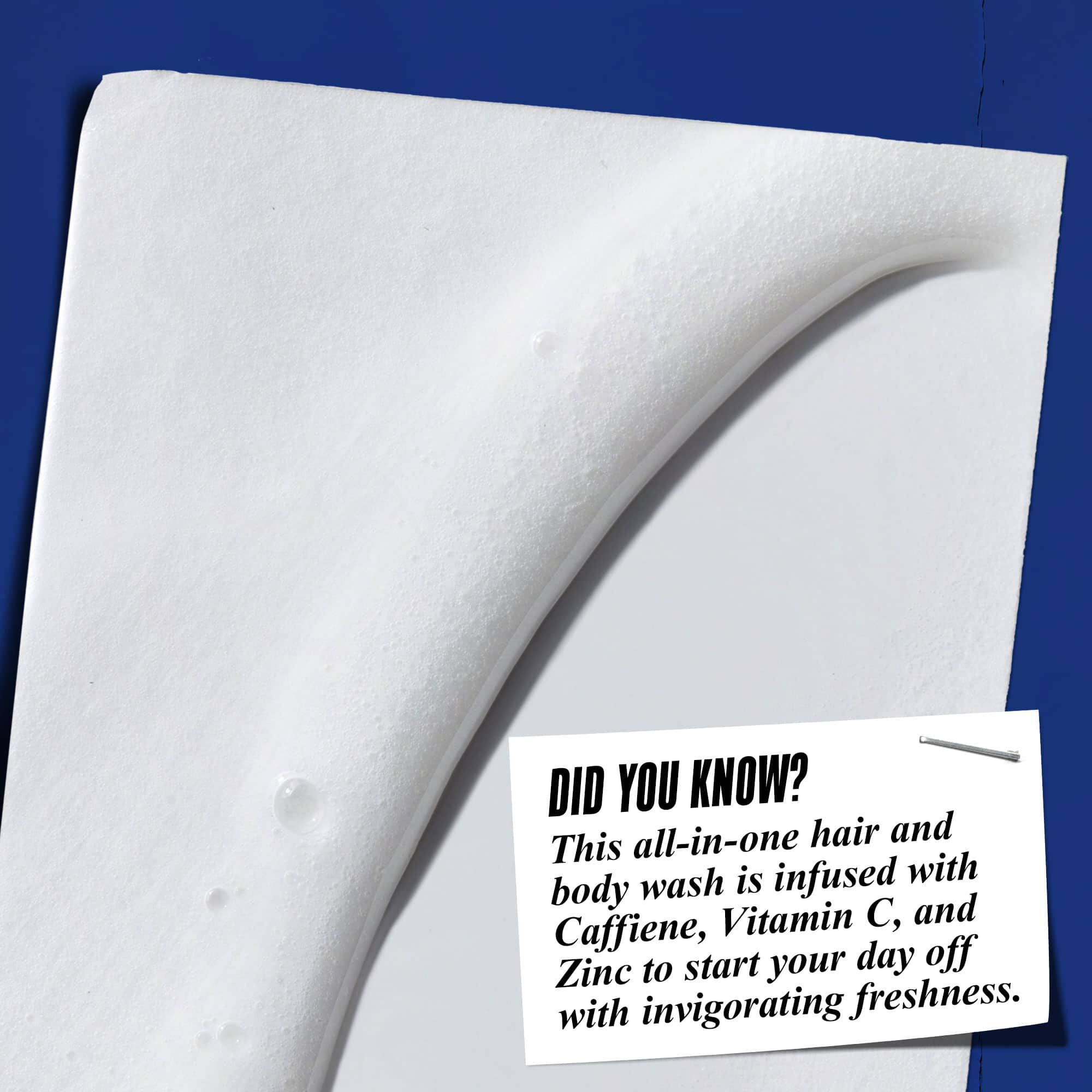 Le saviez-vous ? Infuse de cafeine, de vitamine C et de zinc pour demarrer la journee avec une fraicheur vivifiante.