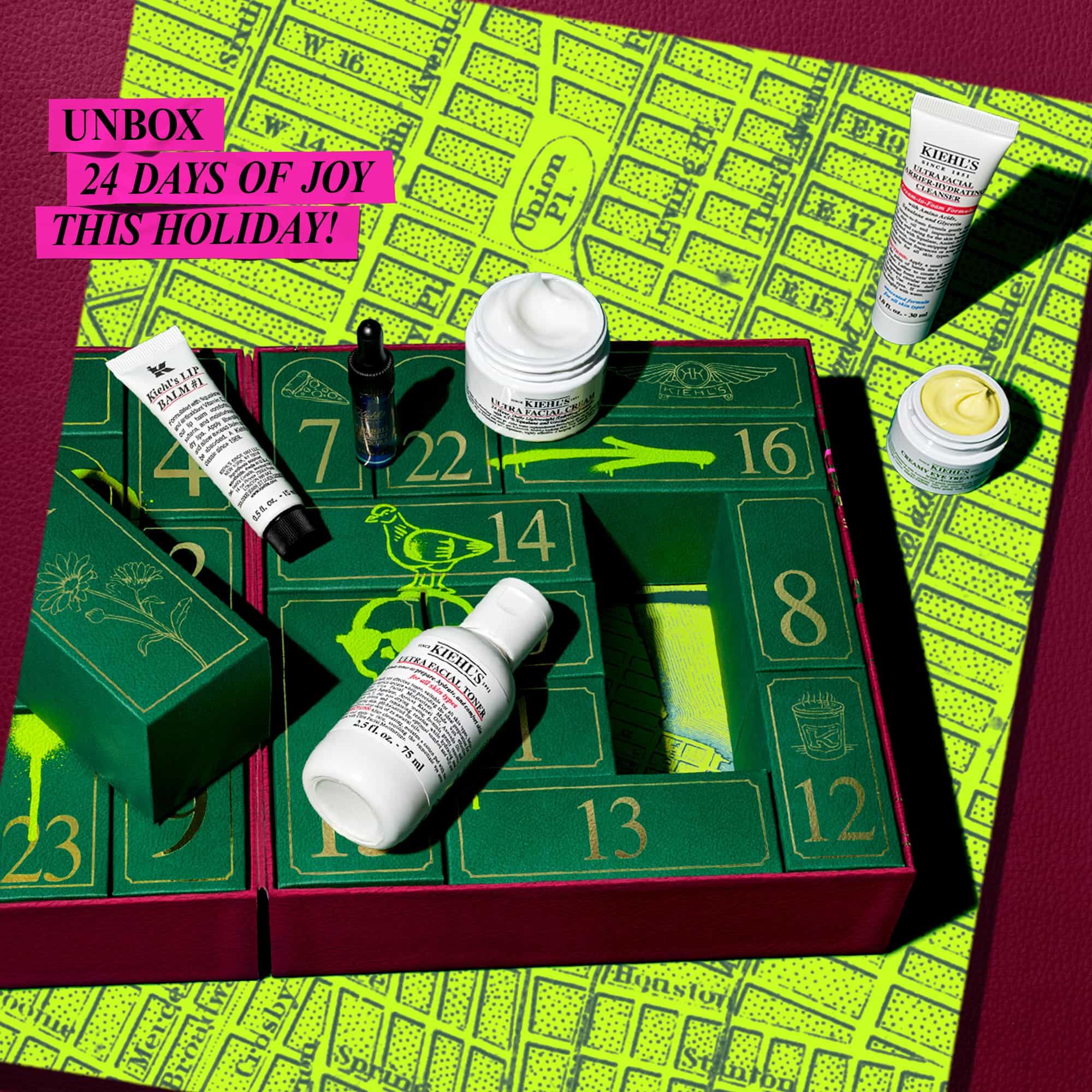 24 jours de calendrier de l'Avent Kiehl's