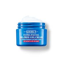 Un pot de 50 ml de gel-creme Ultra Facial Oil-Free Gel Cream de Kiehl's sur fond blanc.