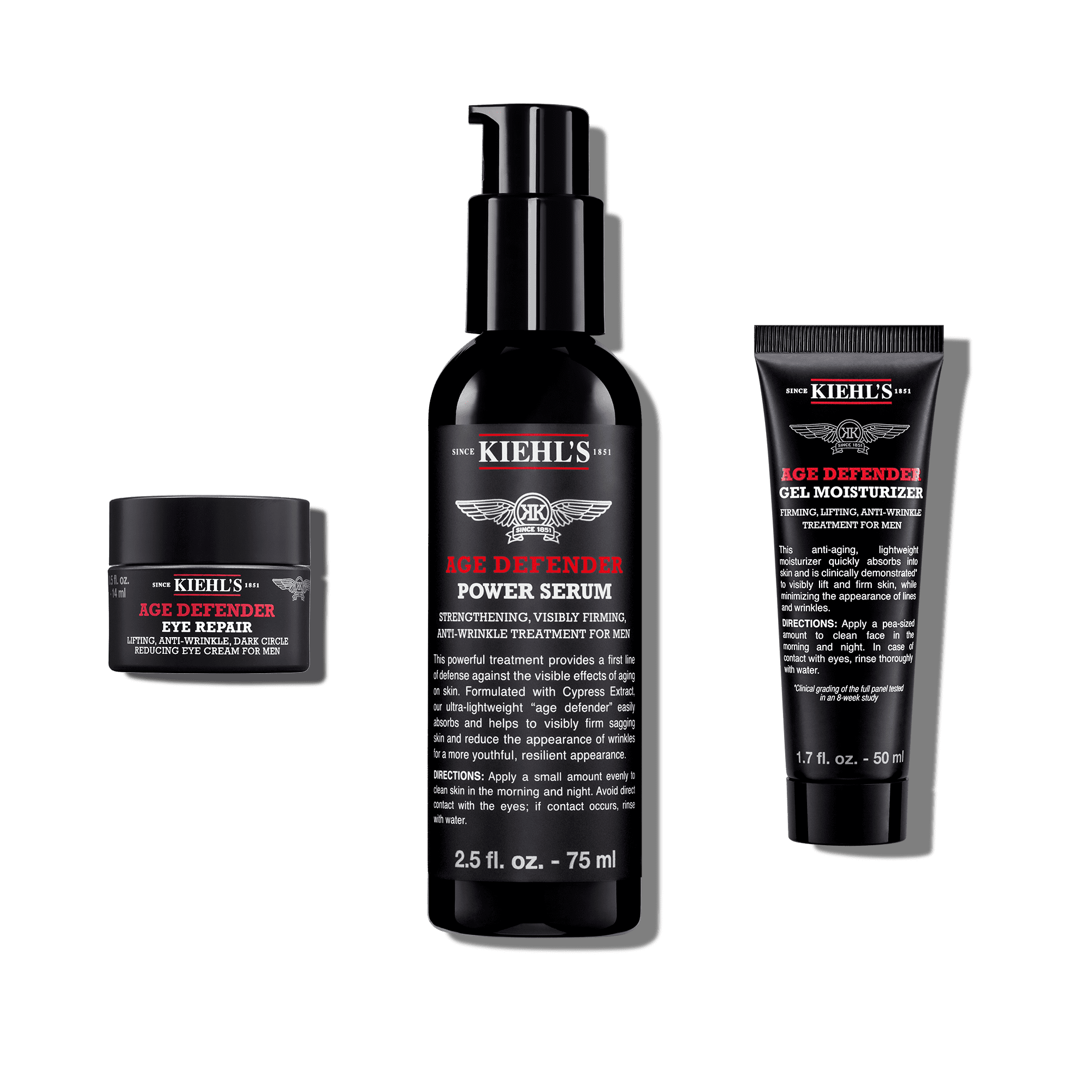 Kiehls - Routine Homme Age Defender Anti-Âge