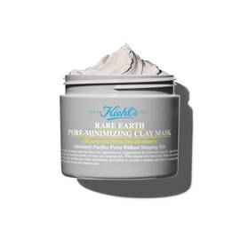 Foto des geoffneten Tiegels der Kiehl's Rare Earth Cleansing Masque