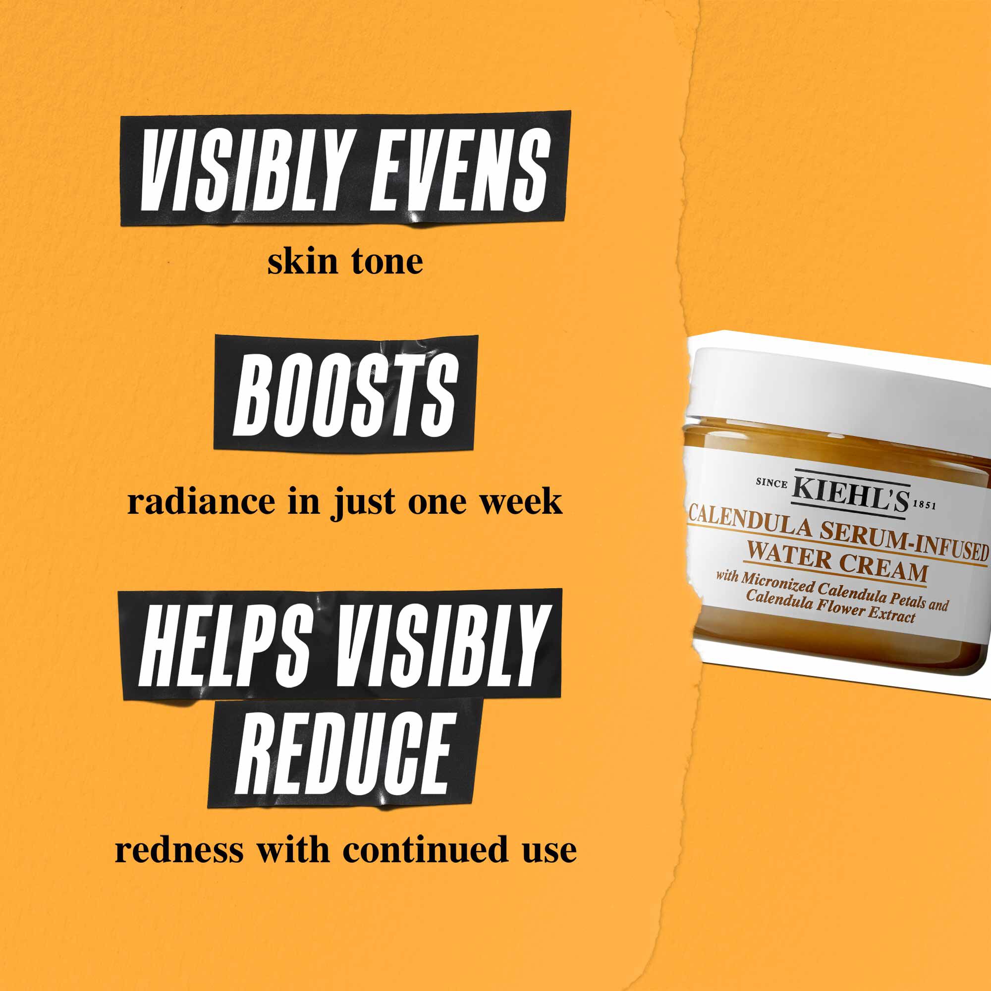 Creme hydratante visage Calendula Serum-Infused Water Cream