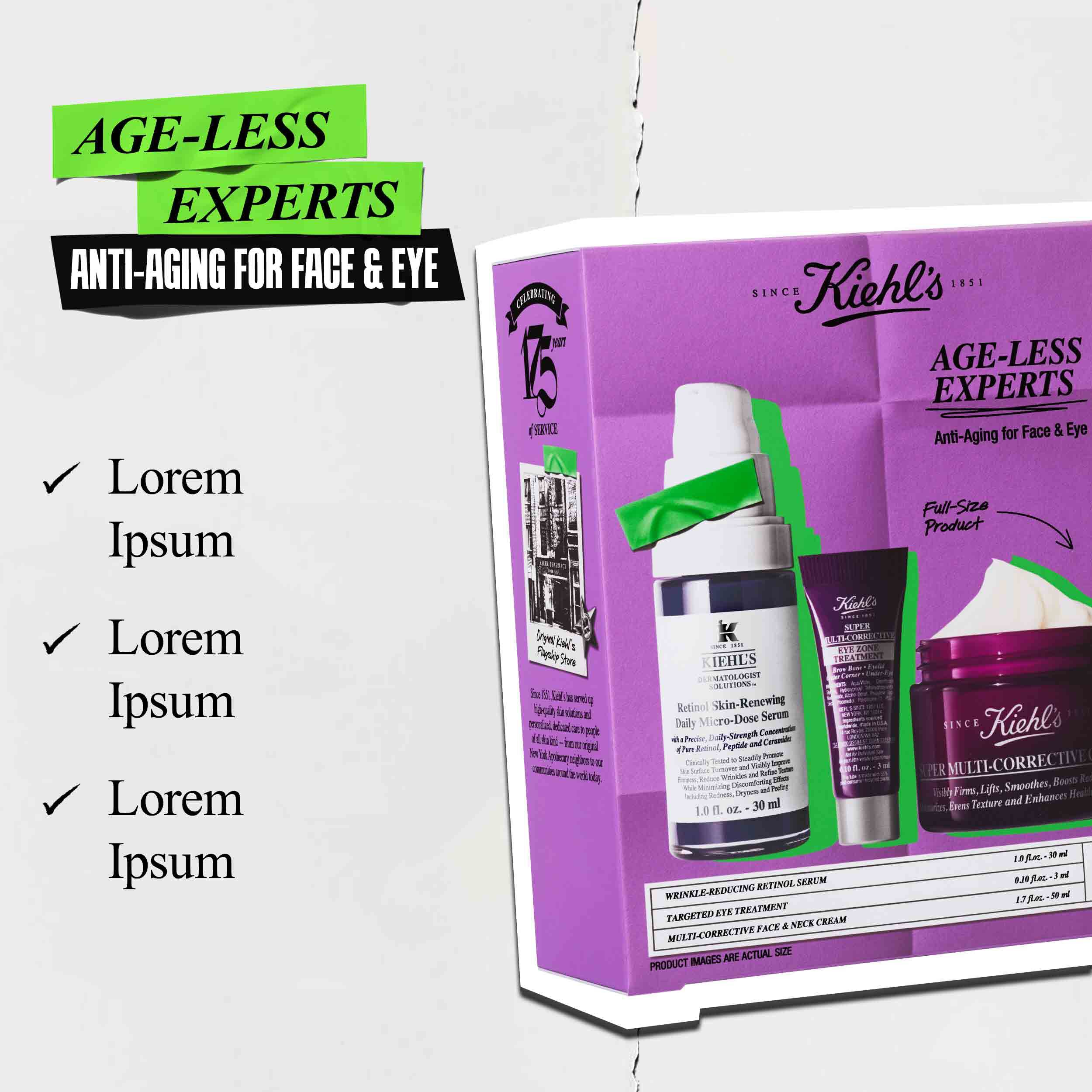 Coffret cadeau anti-age