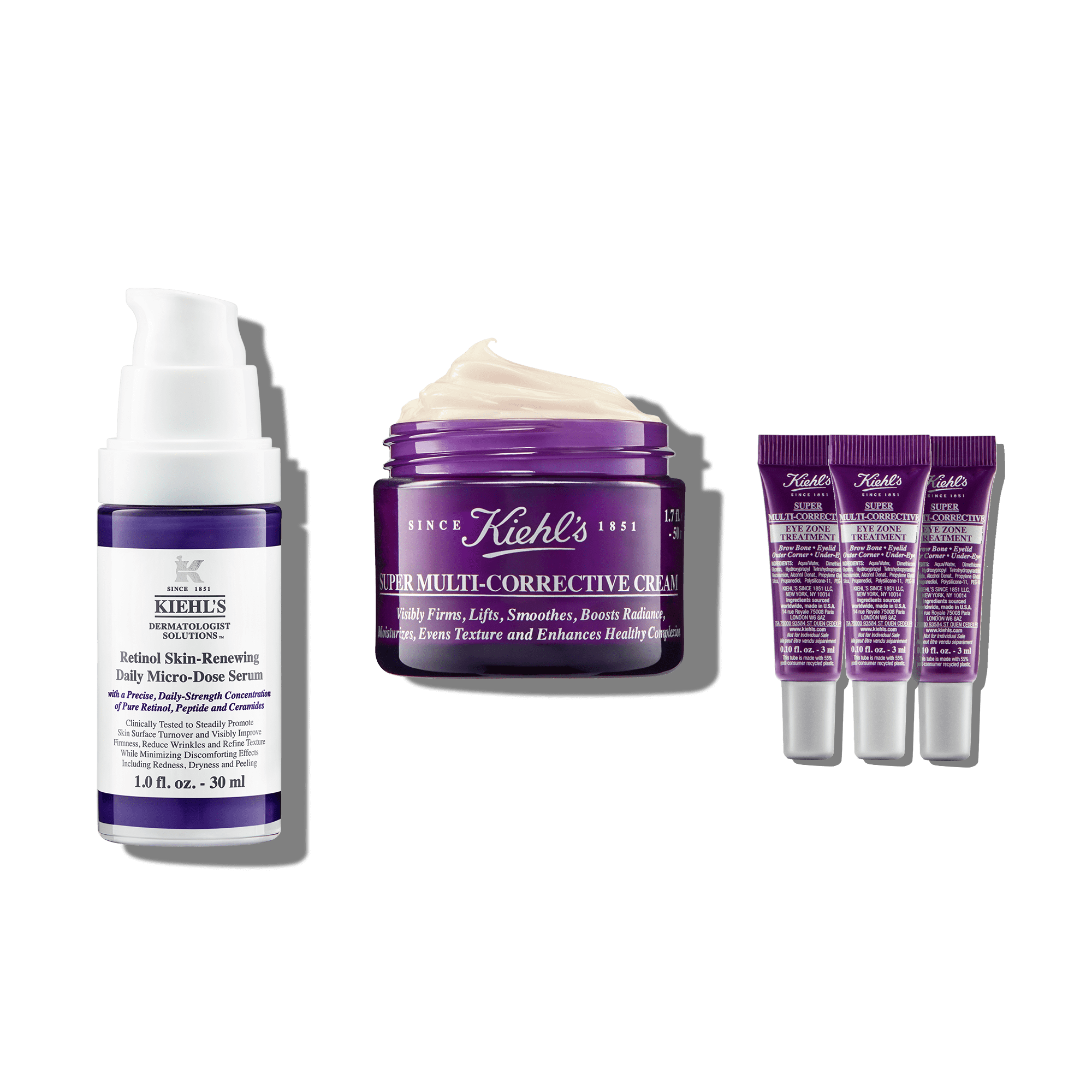 Kiehls - Routine Soin Anti-Âge Complet