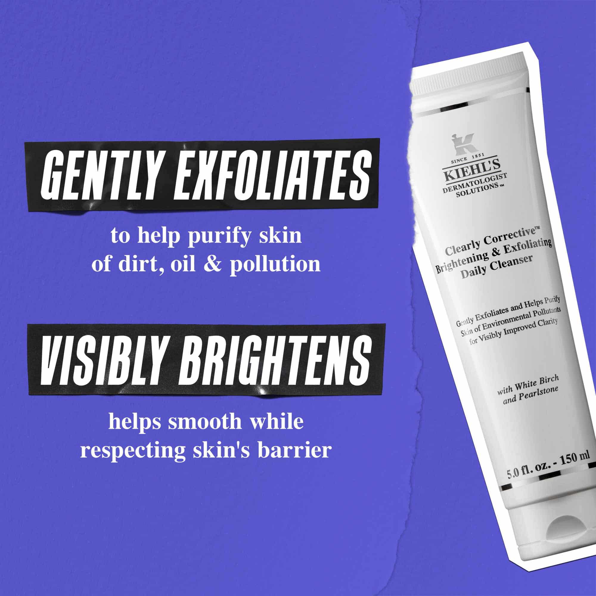 Gel gommage nettoyant Clearly Corrective™ Brightening & Exfoliating Daily Cleanser