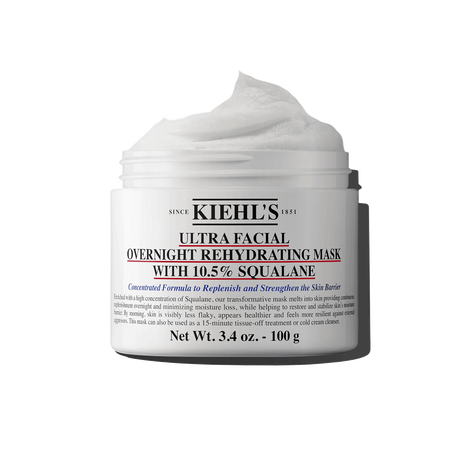 Kiehls - Ultra Facial Overnight Rehydrating Mask with 10,5% Squalane 100 g