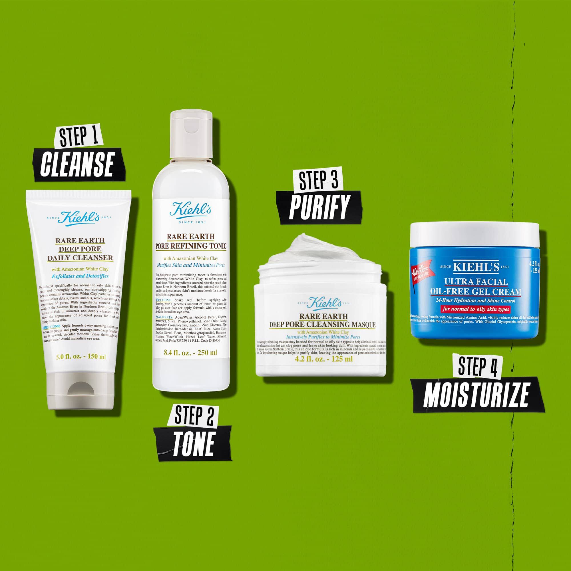 Masque soin visage Rare Earth Deep Pore Cleansing Mask