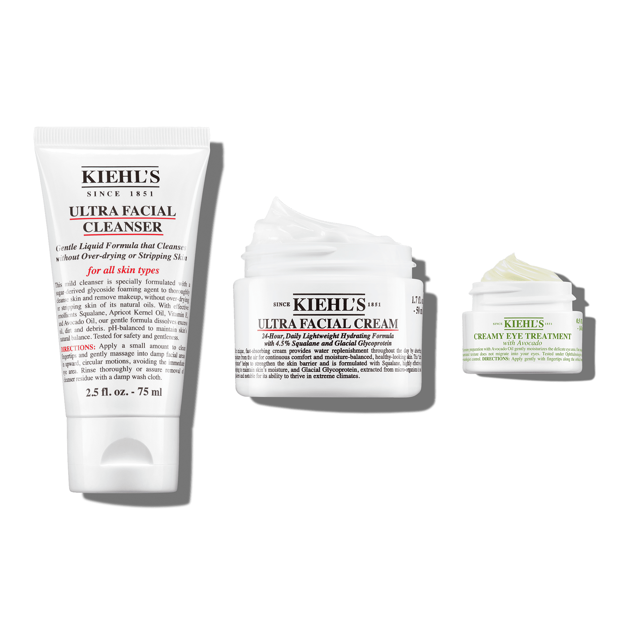 Kiehls - Routine Nettoyante et Hydratante