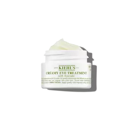 Photo du pot ouvert du Soin Yeux Avocat Kiehl's