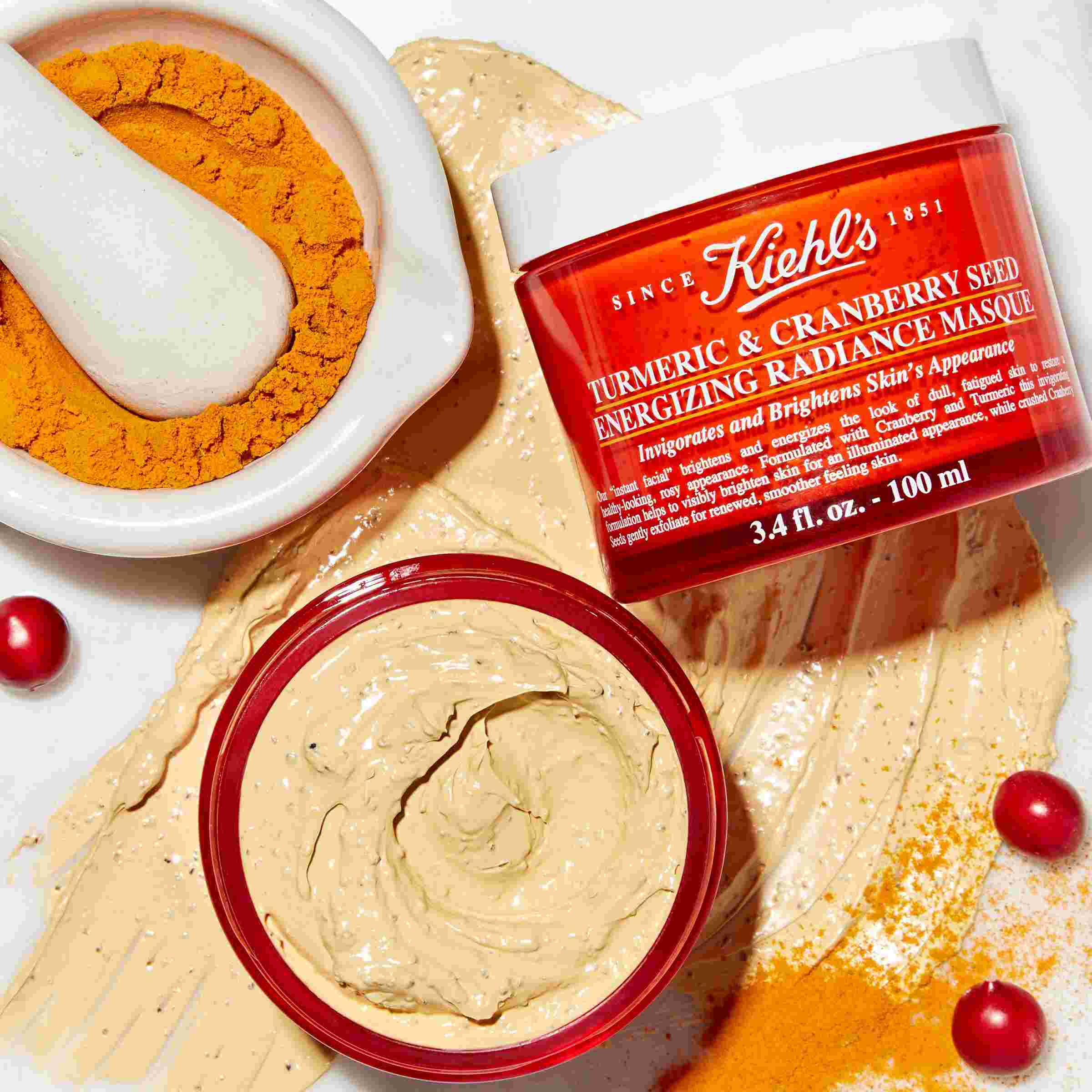 Masque soin visage Turmeric & Cranberry Seed Energizing Radiance Mask