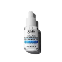 Un flacon de 30 ml de serum Ultra Pure 1.5% Hyaluronic Acid de Kiehl's sur fond blanc.