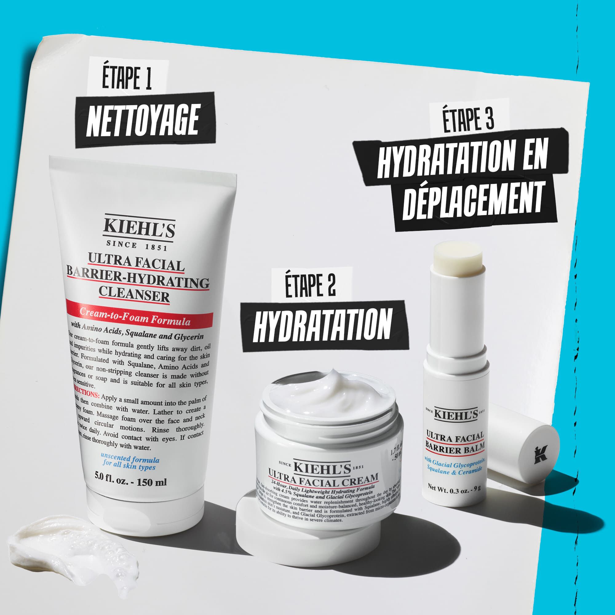 Ultra Facial Barrier Cleanser Routine