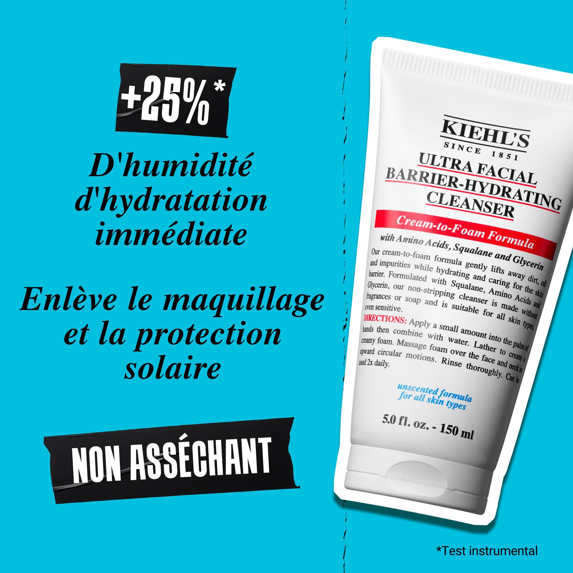 Ultra Facial Barrier Cleanser Claim