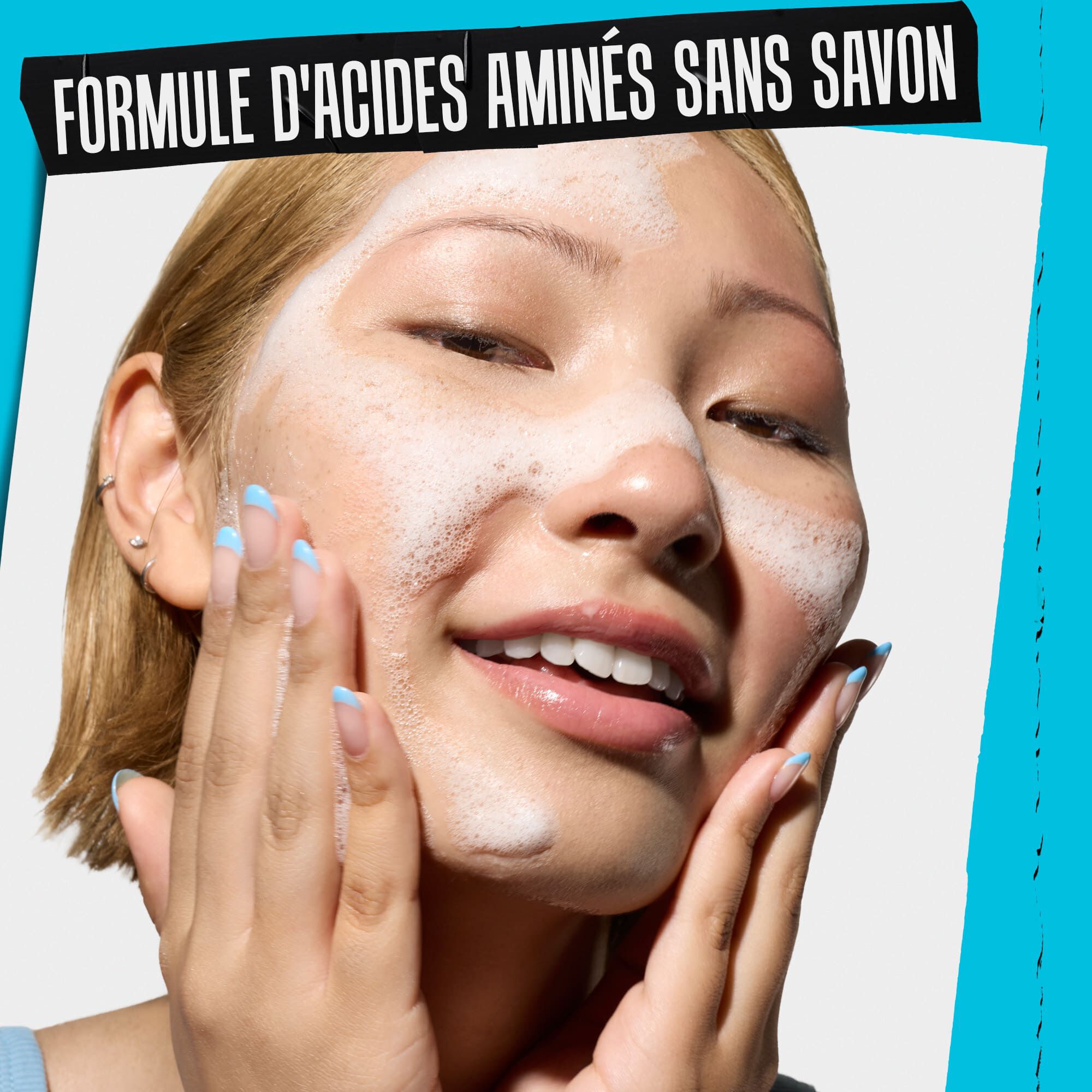 Ultra Facial Barrier Cleanser On Skin