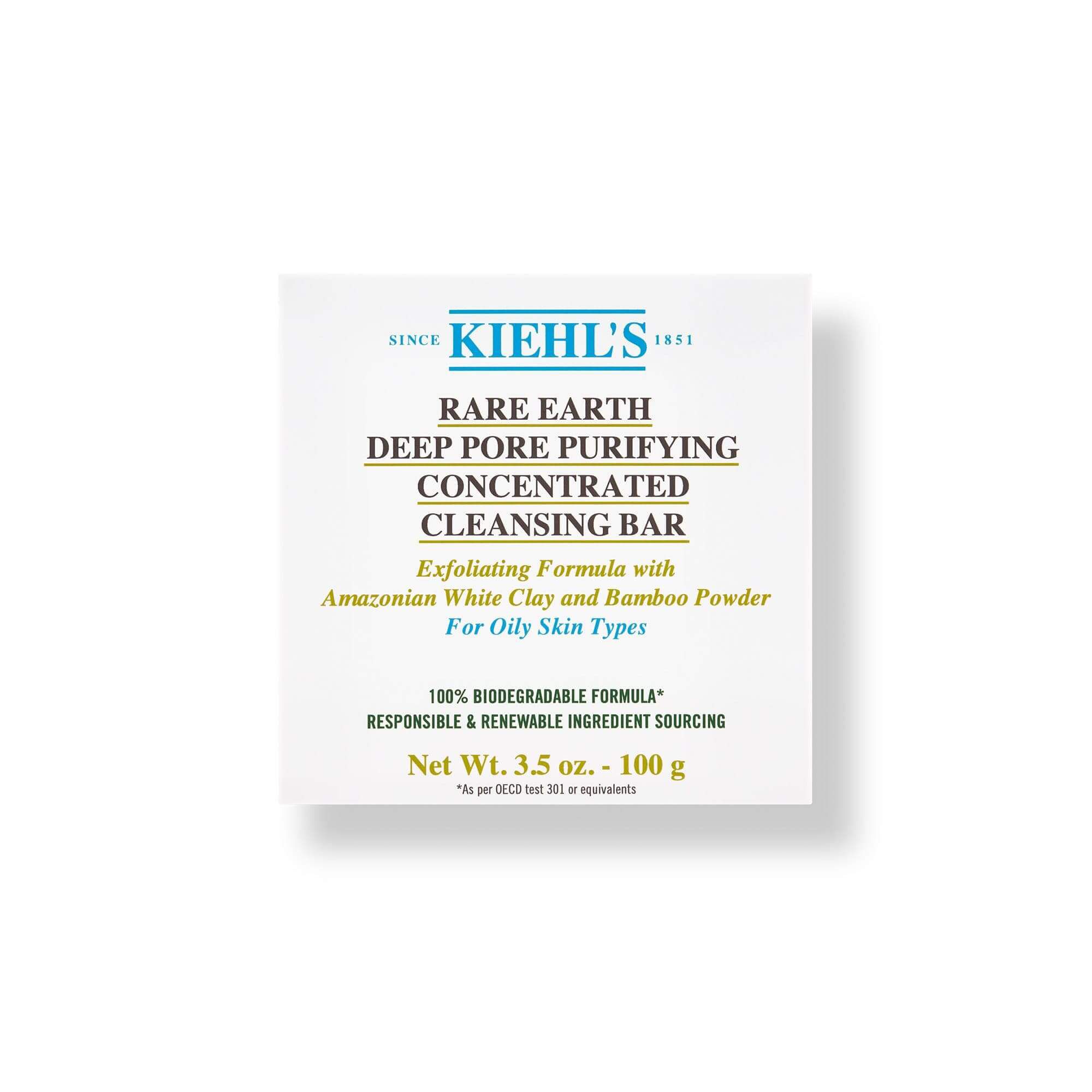 Savon solide Rare Earth Deep Pore Purifying Concentrated Cleansing Bar