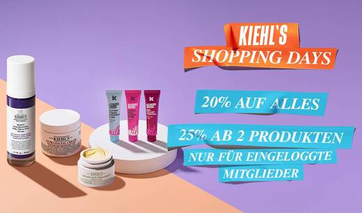 KIEHL'S SHOPPING DAYS