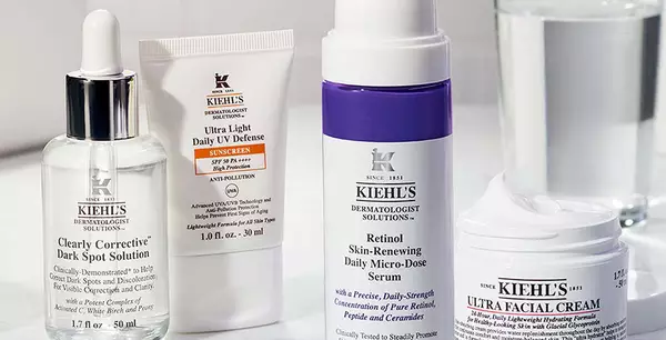 Verschiedene Produkte von Kiehl's