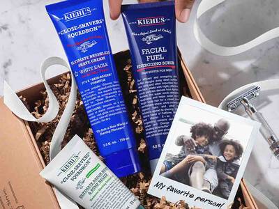 Kiehls Set Rasiercreme in Karton