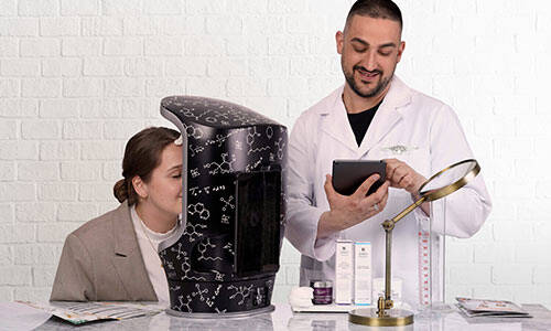 Hautanalyse mit modernster Technik