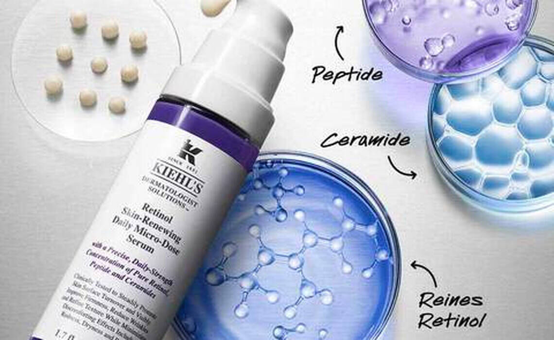 Dekoratives Bild: Retinol-Produkt von Kiehl's im Ambiente