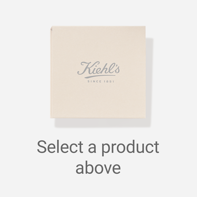 Alt text: A digital collage featuring a smiling woman holding a skincare product, two women consulting over a product in a store, and a sketched character beside the Kiehl's logo, promoting personalized skincare consultations.