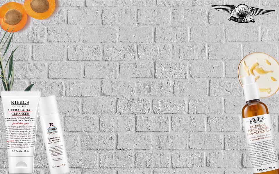 Bild mit Kiehls Produkten mit Glycolsaeure