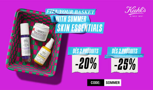 REMPLIS TON PANIER D'ESSENTIELS DE L'ETE !