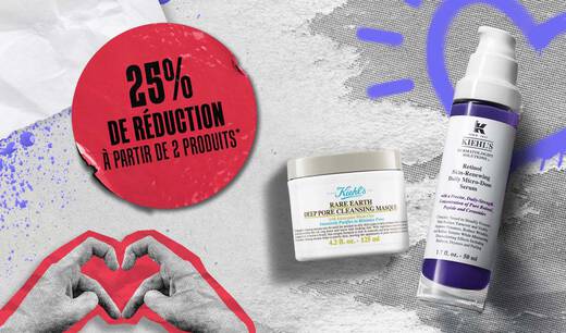 25% de reduction a partir de 2 produits