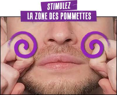 STIMULEZ LA ZONE DE POMMETTES