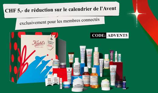 CALENDRIER DE L'AVENT KIEHL’S